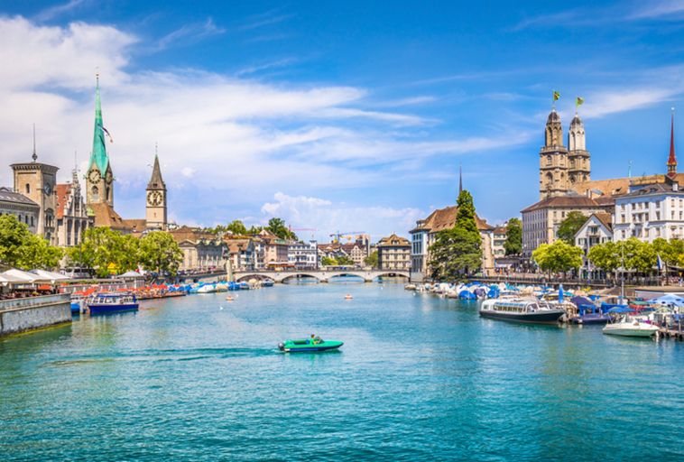 Spain, Switzerland and Italy
