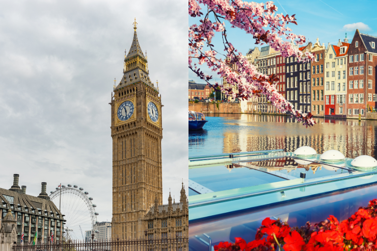 London & Amsterdam – 7 Nights